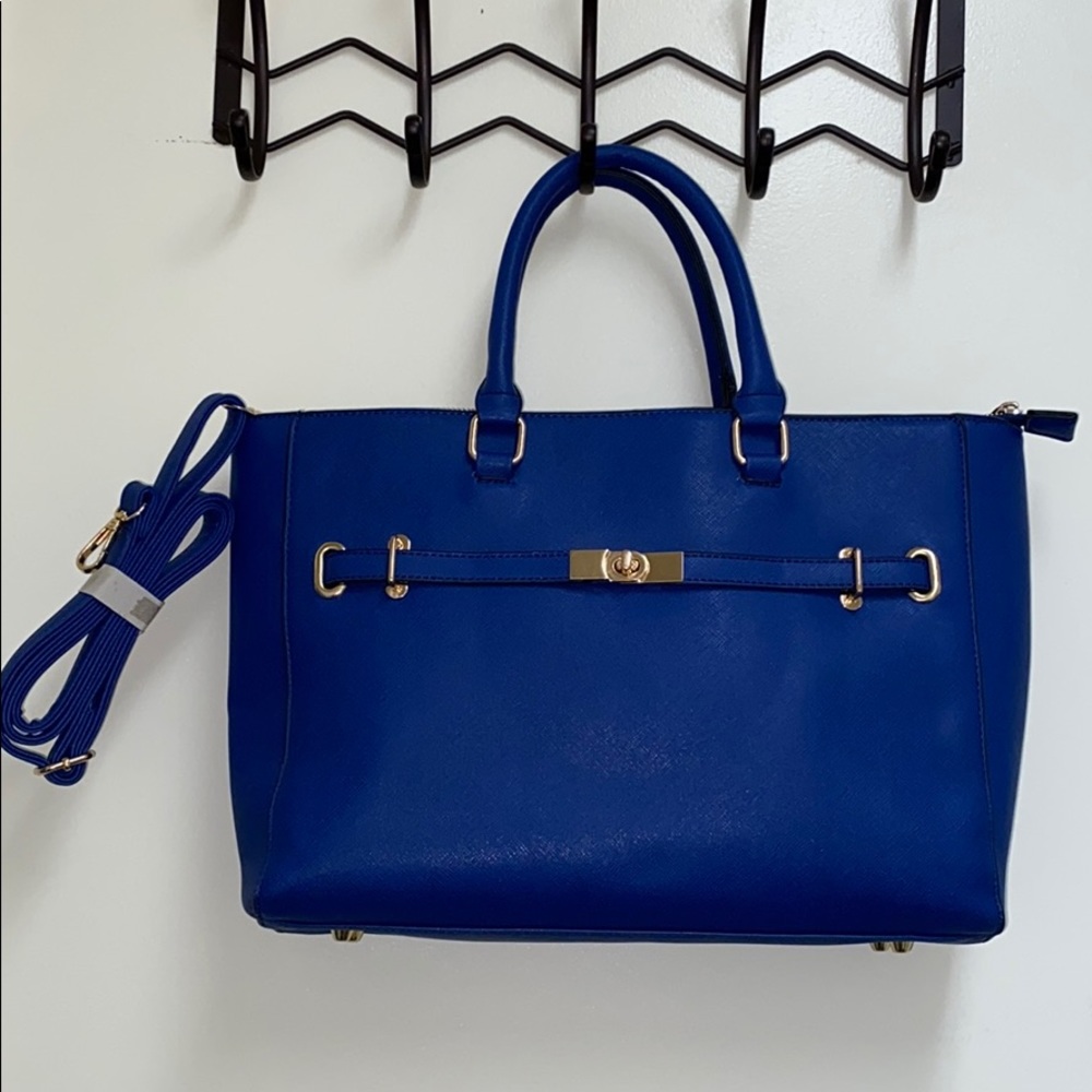 Instyle dark blue purse